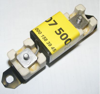 Picture of resistor, radiator fan, 0001583945 SOLD