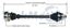 Picture of Audi A6 Left Front CV Shaft 00-04 4B0407271J